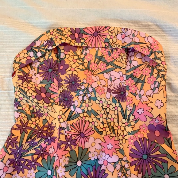 Blackbough Flo Mini Tube Dress in Wonderland Print - Picture 2 of 8